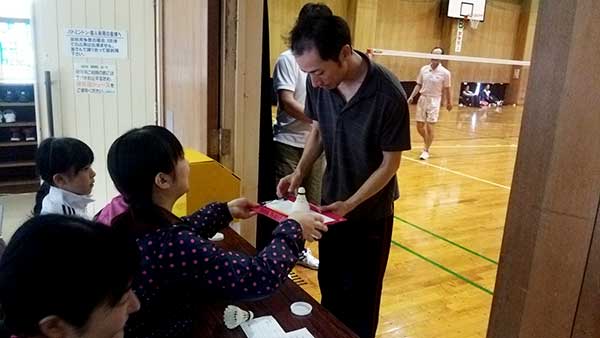 女子の部 試合風景